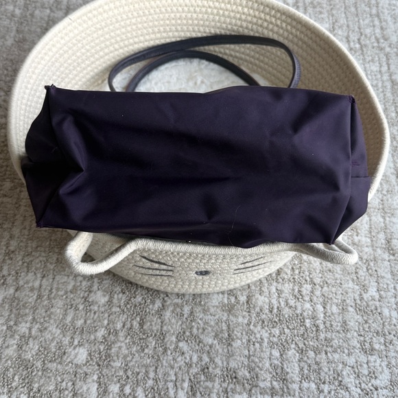 Longchamp Small Purple Tote with Zip Top - Picture 7 of 15